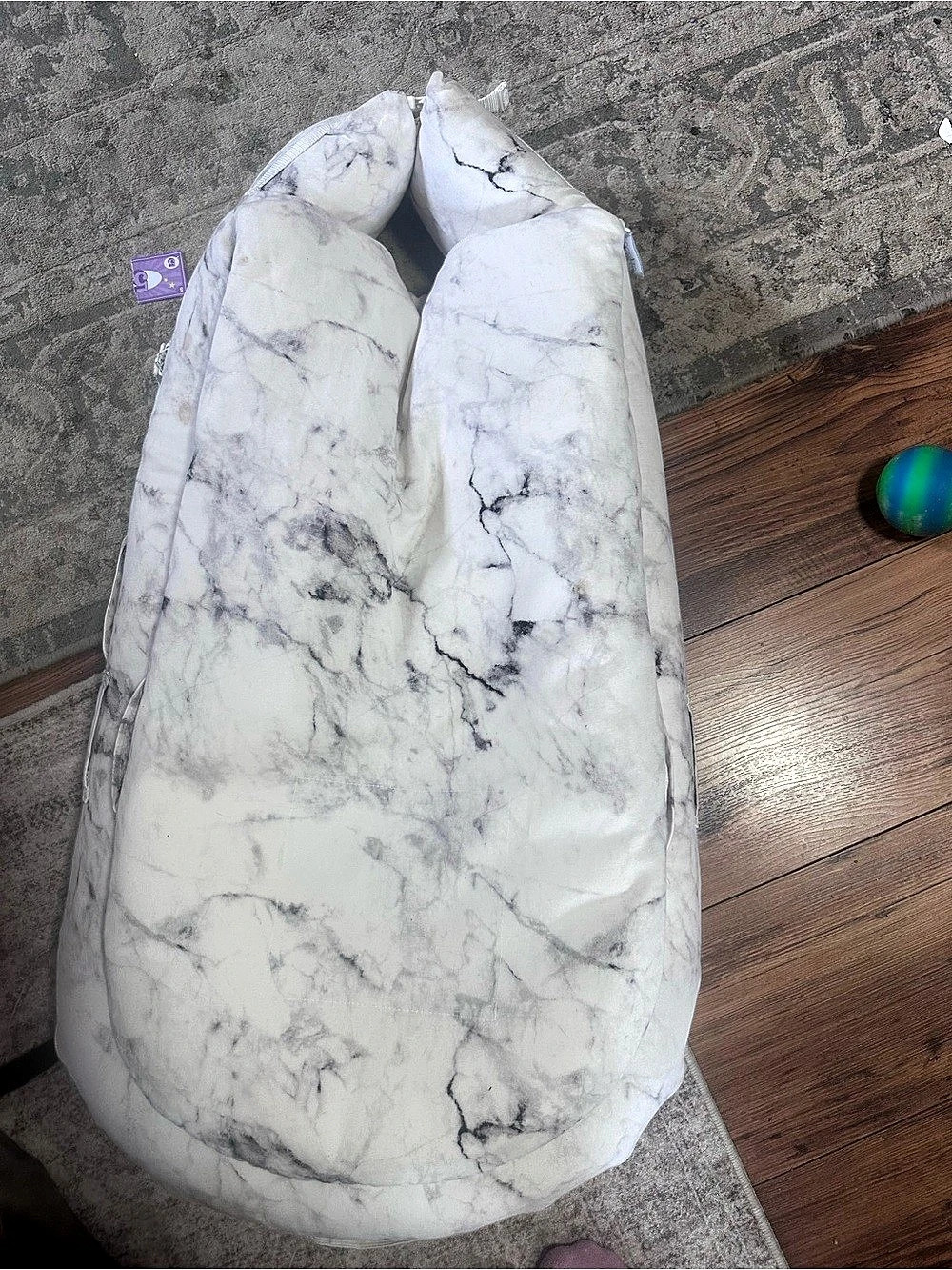 DockATot Deluxe+ Dock Marble Print Pillow